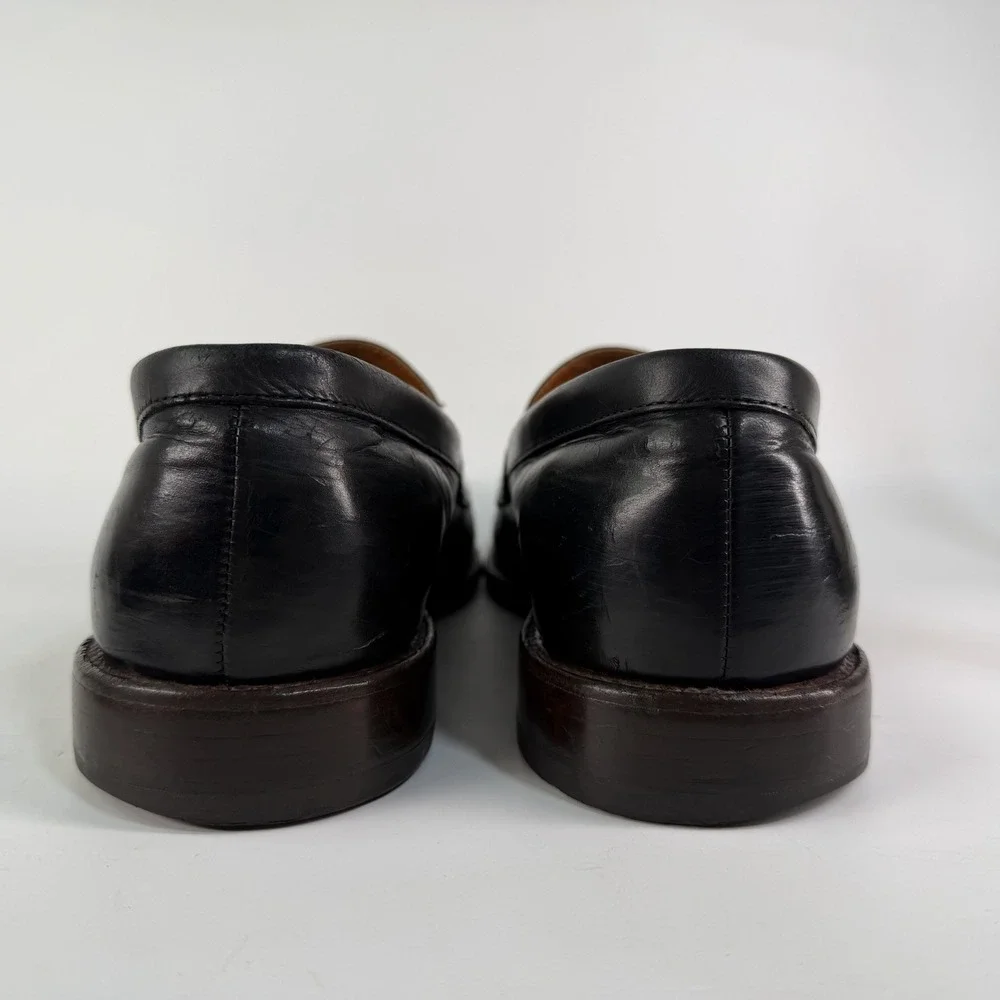 J Crew Ludlow Penny Loafers Mens 10 D Goodyear West Classic Slip On Dress Shoes